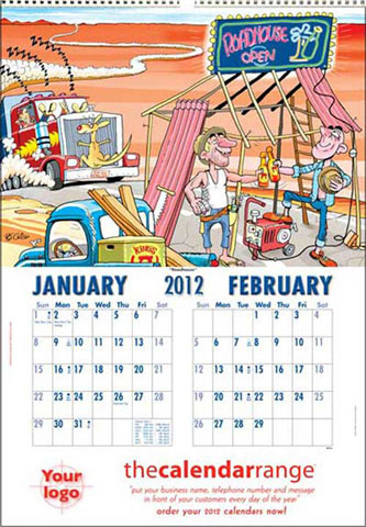 Australia Comic Calendar - KR16