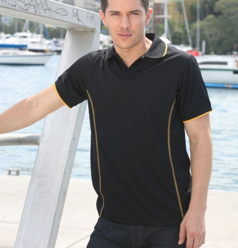 Stitch Feature Mens Polo Shirt